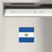 El Salvador Flag Magnet (Insitu (Vaatwasser))
