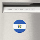 El Salvador Flag Magnet (Insitu (Vaatwasser))