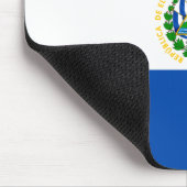 El Salvador Flag Muismat (Hoek)