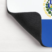El Salvador Flag Muismat (Hoek)