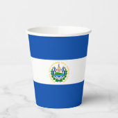 El Salvador Flag Papieren Bekers (Links)