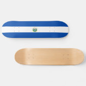 El Salvador Flag Persoonlijk Skateboard (Horizontaal)