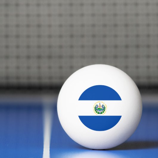 El Salvador Flag Pingpongbal (Net)