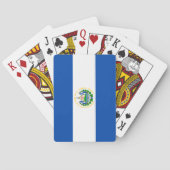 El Salvador Flag Pokerkaarten (Achterkant)