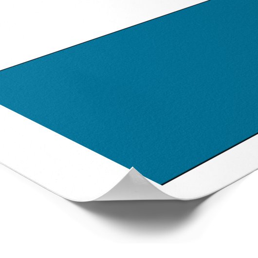 El Salvador Flag Poster (Hoek)