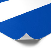 El Salvador Flag Poster (Hoek)
