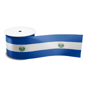 El Salvador Flag Satijnen Lint