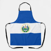 El Salvador Flag Schort (Voorkant)