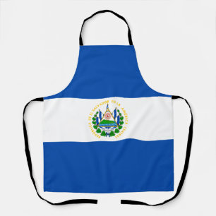El Salvador Flag Schort