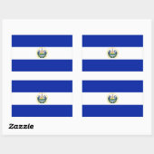 El Salvador Flag Sticker (Vel)