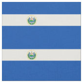 El Salvador Flag Stof (Close Up)