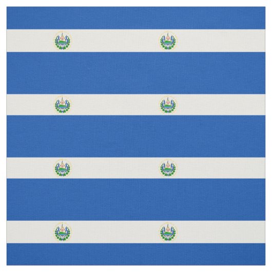 El Salvador Flag Stof (Swatch)