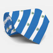 El Salvador Flag Stropdas (Opgerold)