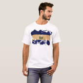 El Salvador Flag T-shirt (Voorkant volledig)