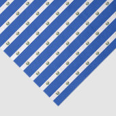 El Salvador Flag Tissuepapier (Detail)