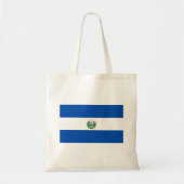 El Salvador Flag Tote Bag (Voorkant)