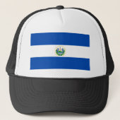 El Salvador Flag Trucker Pet (Voorkant)