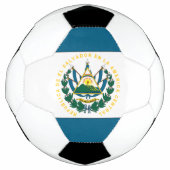 El Salvador Flag Voetbal (Voorkant)