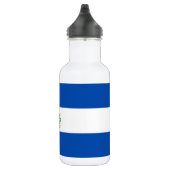El Salvador Flag Waterfles (Rechts)