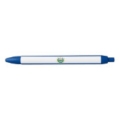 El Salvador Flag Zwarte Inkt Pen (Voorkant)