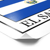 El Salvador Foto Afdruk (Hoek)