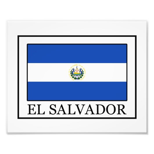 El Salvador Foto Afdruk (Voorkant)