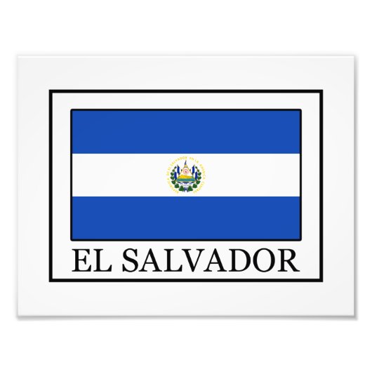 El Salvador Foto Afdruk (Voorkant)