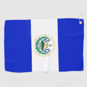El Salvador Golfhanddoek (Horizontaal)