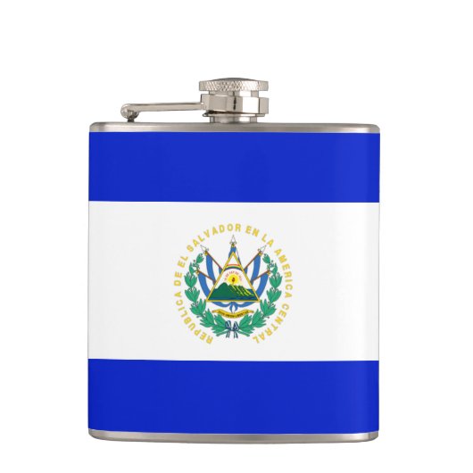 El Salvador Heupfles (Voorkant)