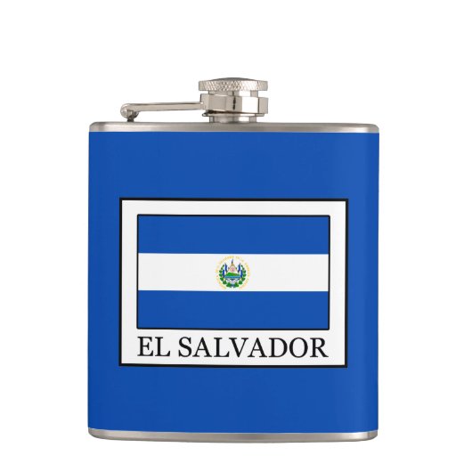 El Salvador Heupfles (Voorkant)