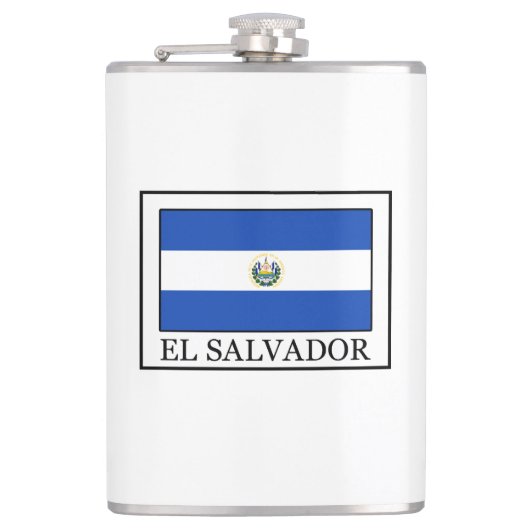 El Salvador Heupfles (Voorkant)