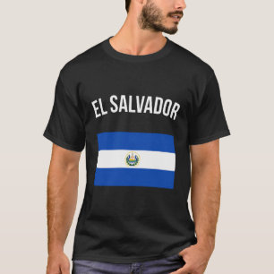El Salvador Hoodie Salvadoraanse vlag Hooded Gift T-shirt