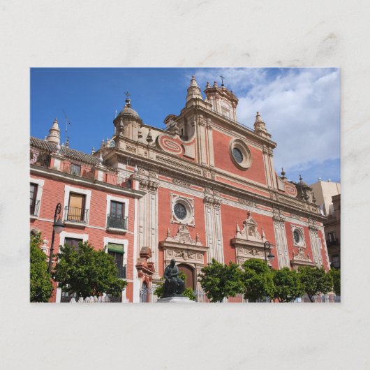 El Salvador in Sevilla Briefkaart (Voorkant)