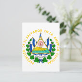 El Salvador jas Briefkaart (Staand voorkant)