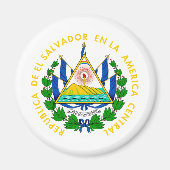 El Salvador jas Magneet (Voorkant)