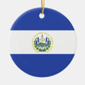 El Salvador Keramisch Ornament (Voorkant)