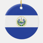 El Salvador Keramisch Ornament (Achterkant)