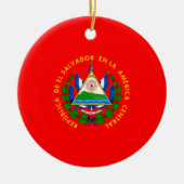 EL SALVADOR* kerstversiering Keramisch Ornament (Voorkant)