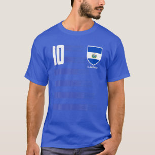El Salvador La Selecta Futtbool Soccer T-shirt