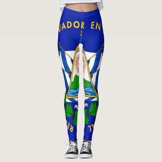 El Salvador Leggings (Voorkant)