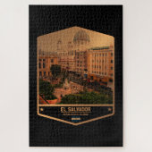 El Salvador Legpuzzel (Verticaal)