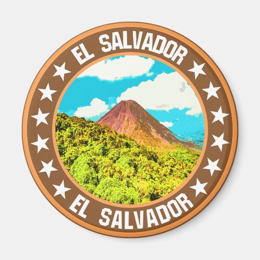 El Salvador Magneet (Voorkant)