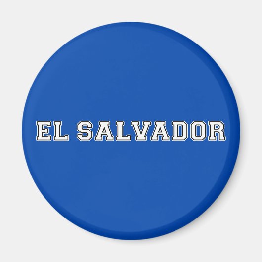 El Salvador Magneet (Voorkant)