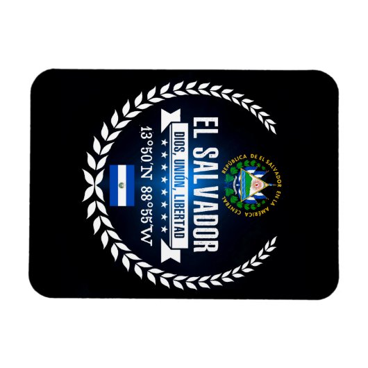 El Salvador Magneet (Horizontaal)