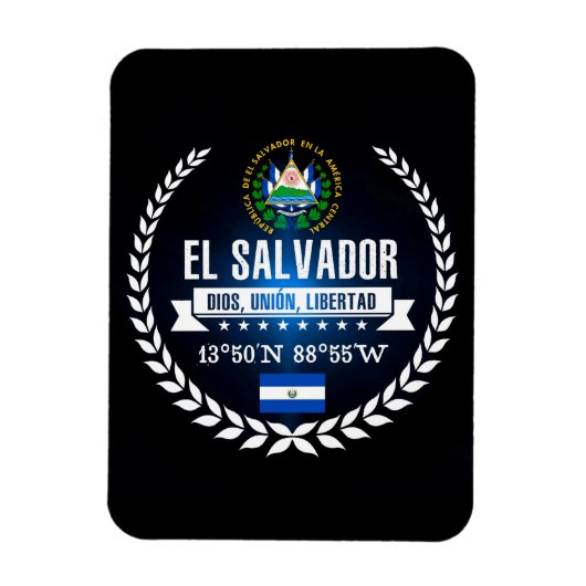 El Salvador Magneet (Verticaal)