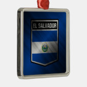 El Salvador Metalen Ornament (Rechts)