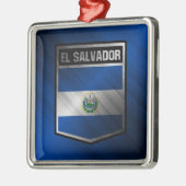 El Salvador Metalen Ornament (Links)
