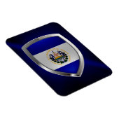 El Salvador Mettalic Emblem Magneet (Rechterzijde)