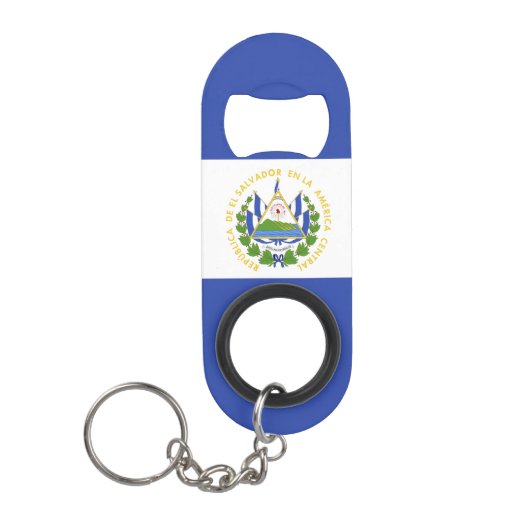 El Salvador Mini Flessenopener (Voorkant)