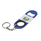 El Salvador Mini Flessenopener (Voorkant Gekanteld)